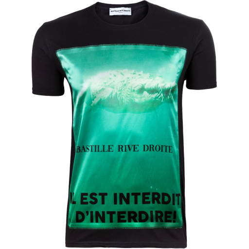 Bastille-Rive-Droite-T-Shirt-Icon-Crocodile-schwarz-01.png